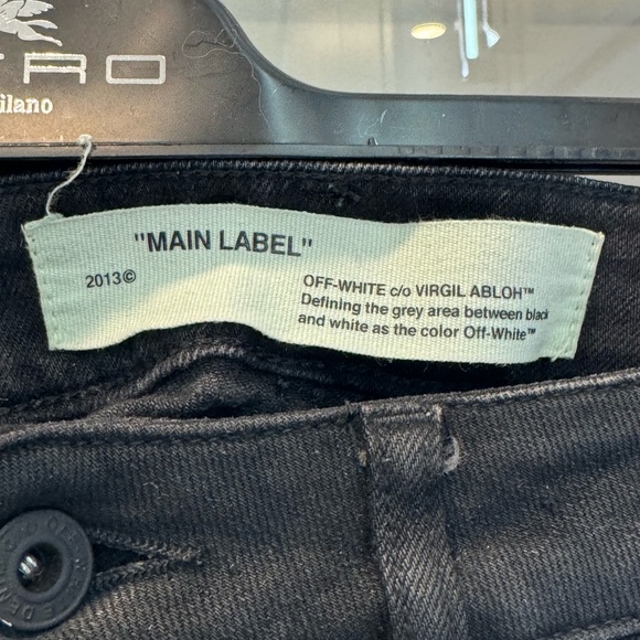 OFF WHITE JEANS - Picture 3 of 4